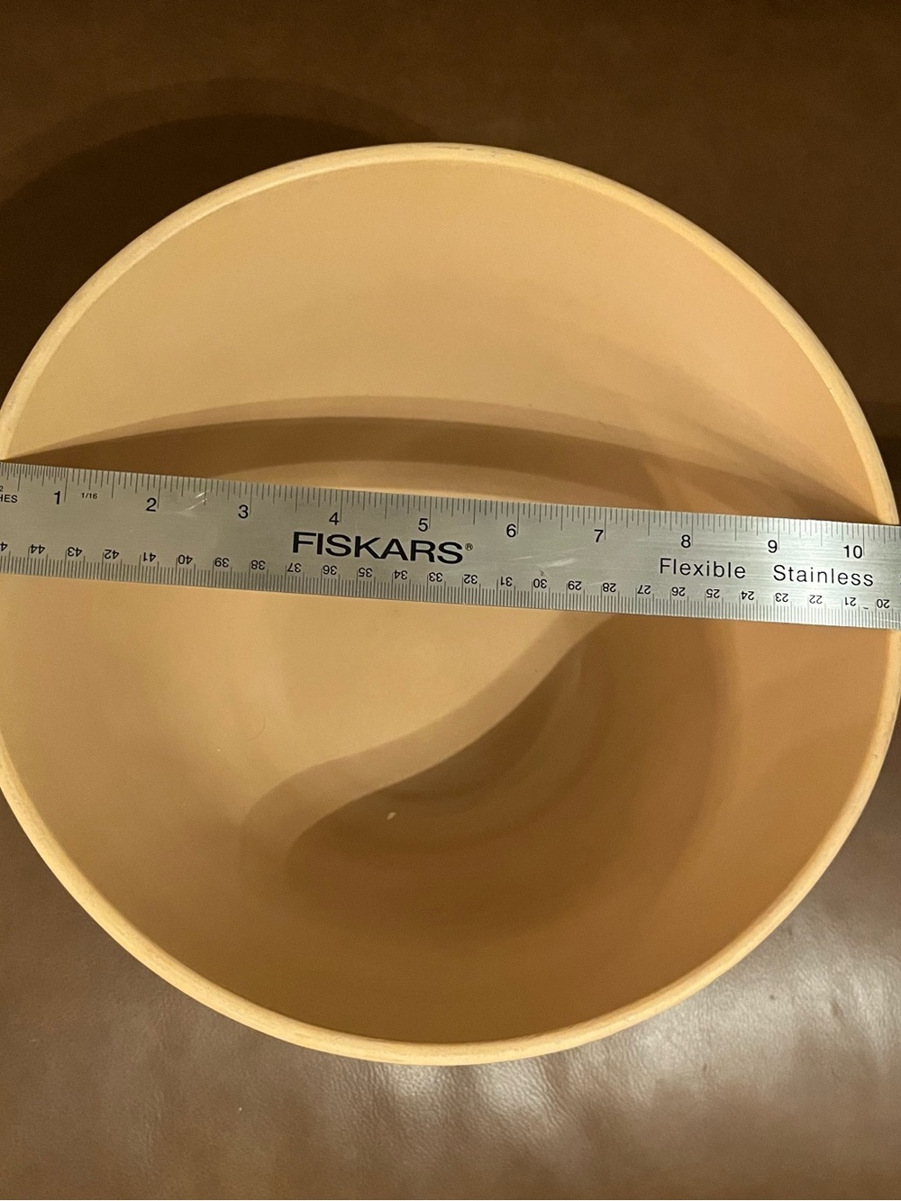 Vtg William Sonoma Yellow Ware Mixing Bowl Retro Inspired.